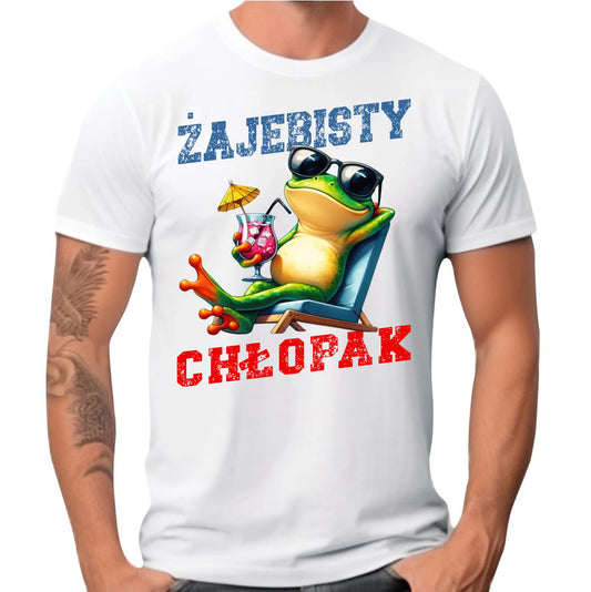 Koszulka męska - Żajebisty chłopak - prezent na Dzień Chłopaka DCH19