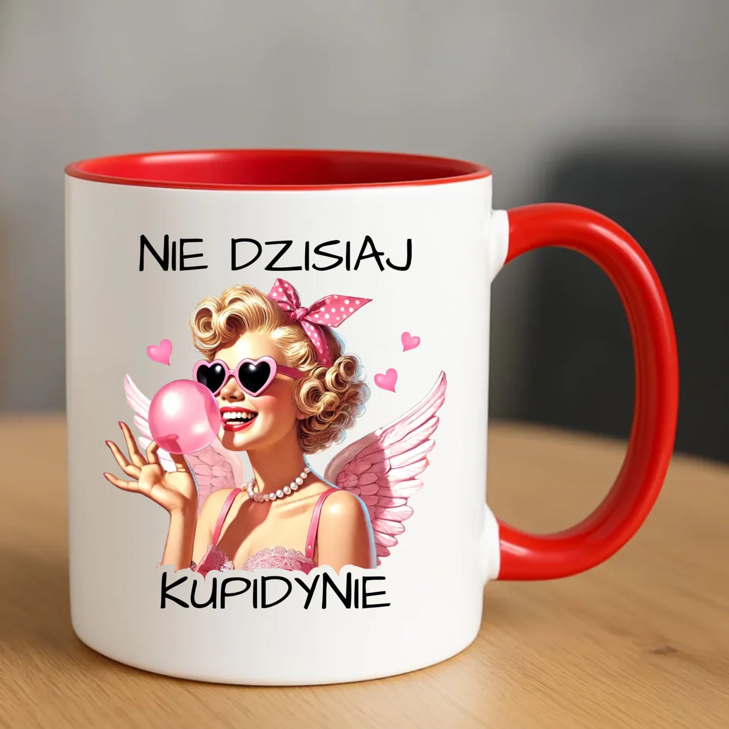 Kubek na Walentynki dla singielki - Nie dzisiaj W18 - StoryCups.pl