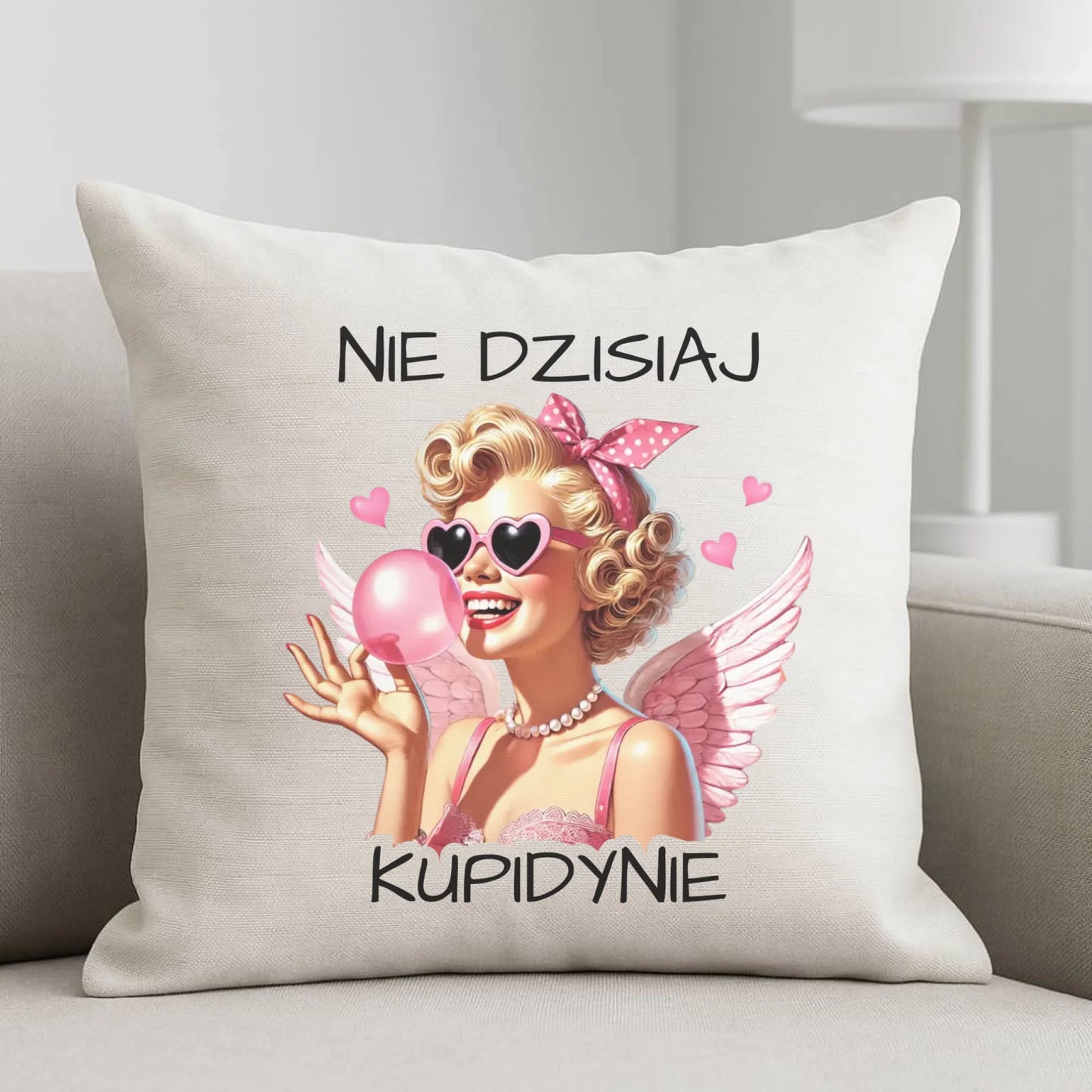 Poduszka na Walentynki dla singielki - Nie dzisiaj W18 - StoryCups.pl