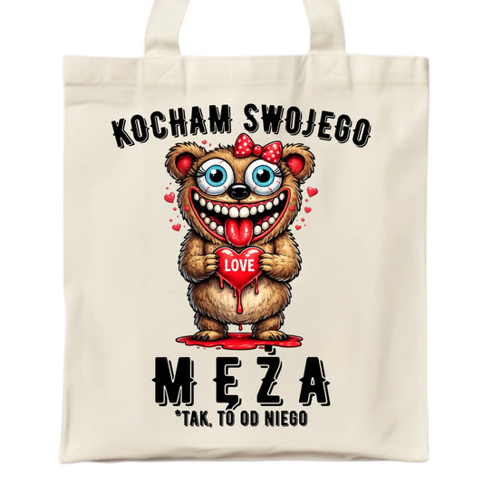Torba dla żony - Kocham swojego męża W22 - StoryCups.pl