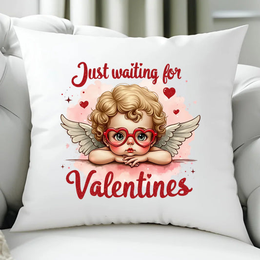 Poduszka na Walentynki - Just waiting for Valentines W24 - StoryCups.pl