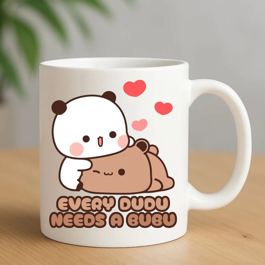 Kubek dla par - Every Dudu needs a Bubu W32 - StoryCups.pl