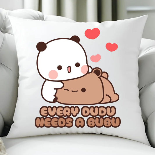 Poduszka dla par - Every Dudu needs a Bubu W32 - StoryCups.pl