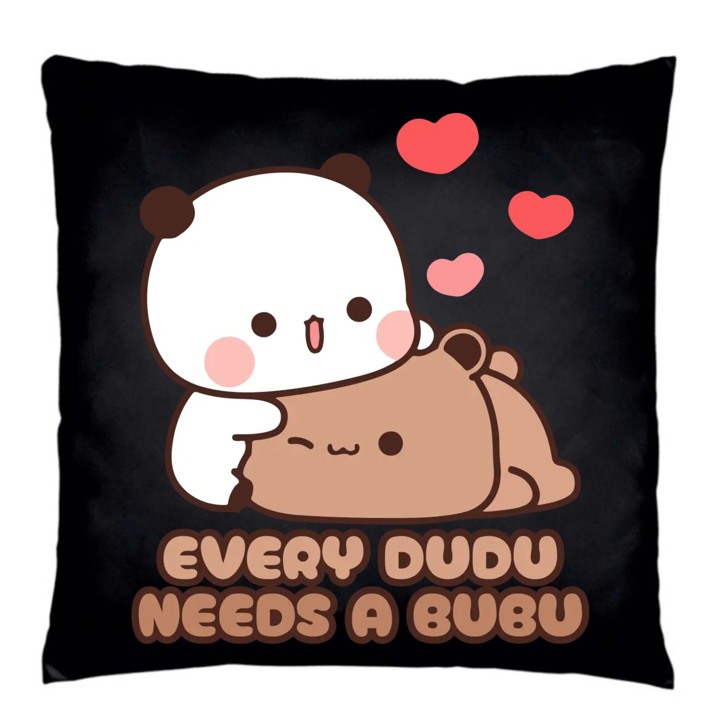 Poduszka dekoracyjna dla par - Every Dudu needs a Bubu W32 - StoryCups.pl