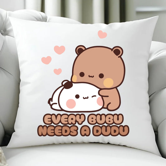 Poduszka dla par - Every Bubu needs a Dudu W33 - StoryCups.pl