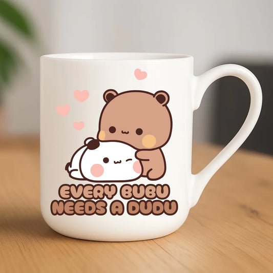 Kubek elegant dla par - Every Bubu needs a Dudu W33 - StoryCups.pl