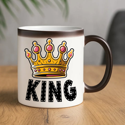 Kubek magiczny dla niego - King W41 - StoryCups.pl