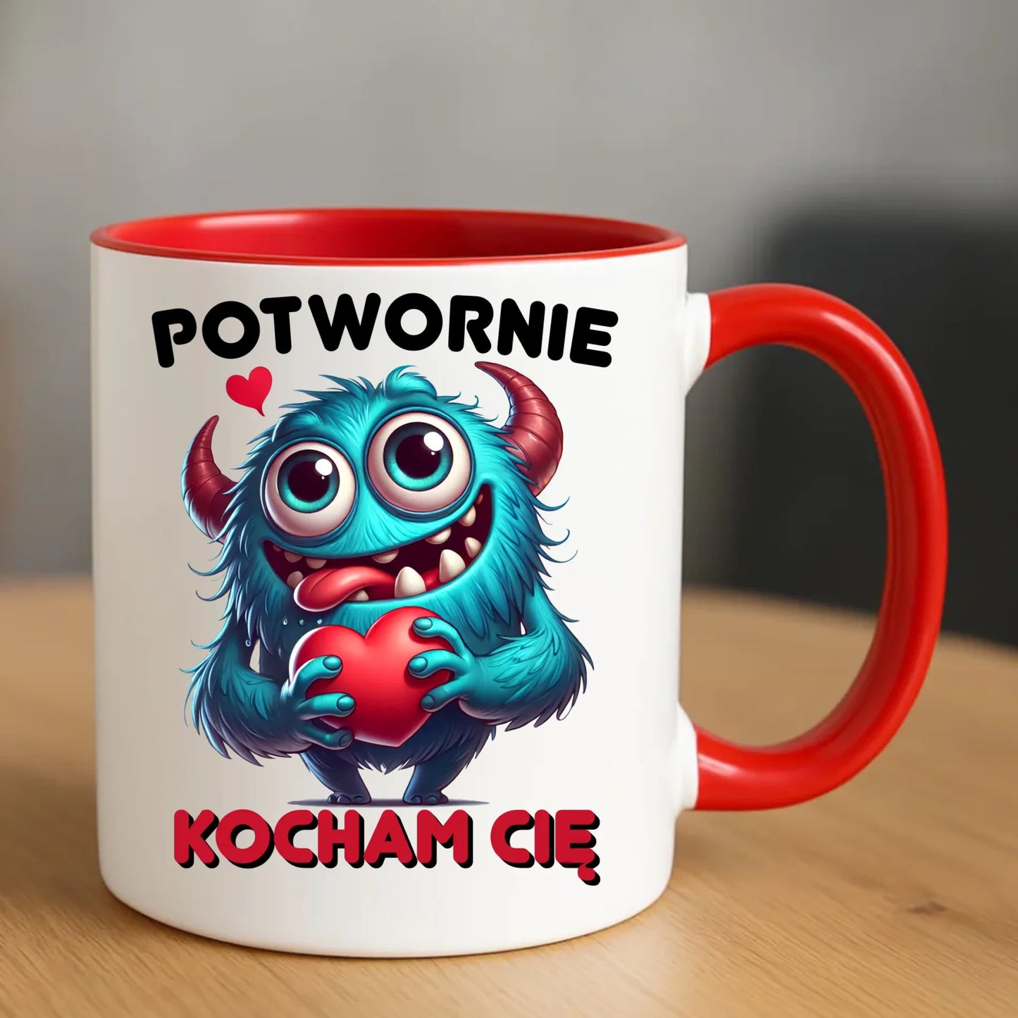 Kubek dla par - Potwornie Kocham Cię W45 - StoryCups.pl
