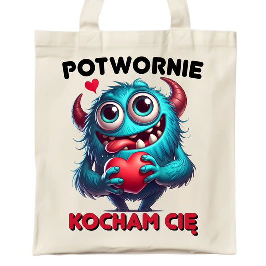 Torba dla par - Potwornie Kocham Cię W45 - StoryCups.pl