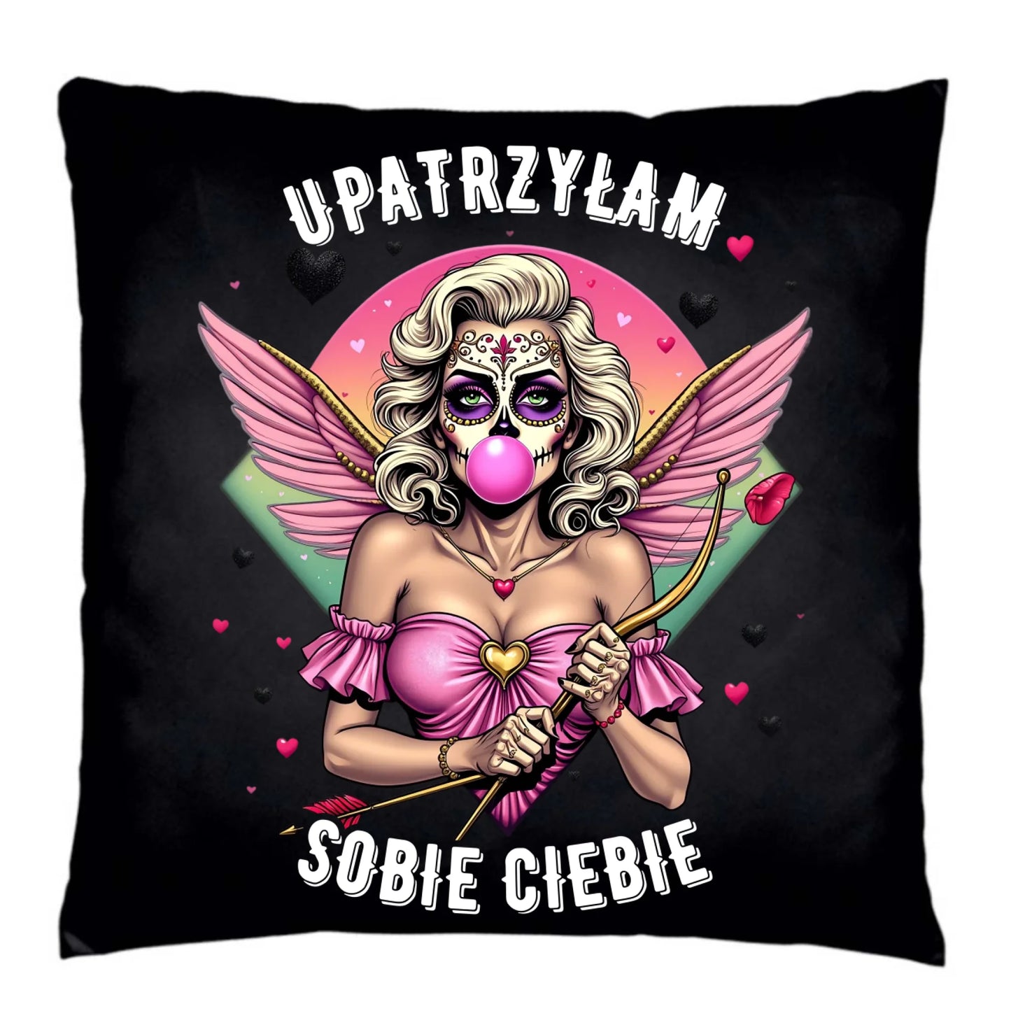 Poduszka dekoracyjna - Upatrzyłam sobie Ciebie W47 - StoryCups.pl