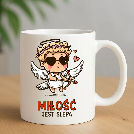 Kubek - Miłość jest ślepa W48 - StoryCups.pl