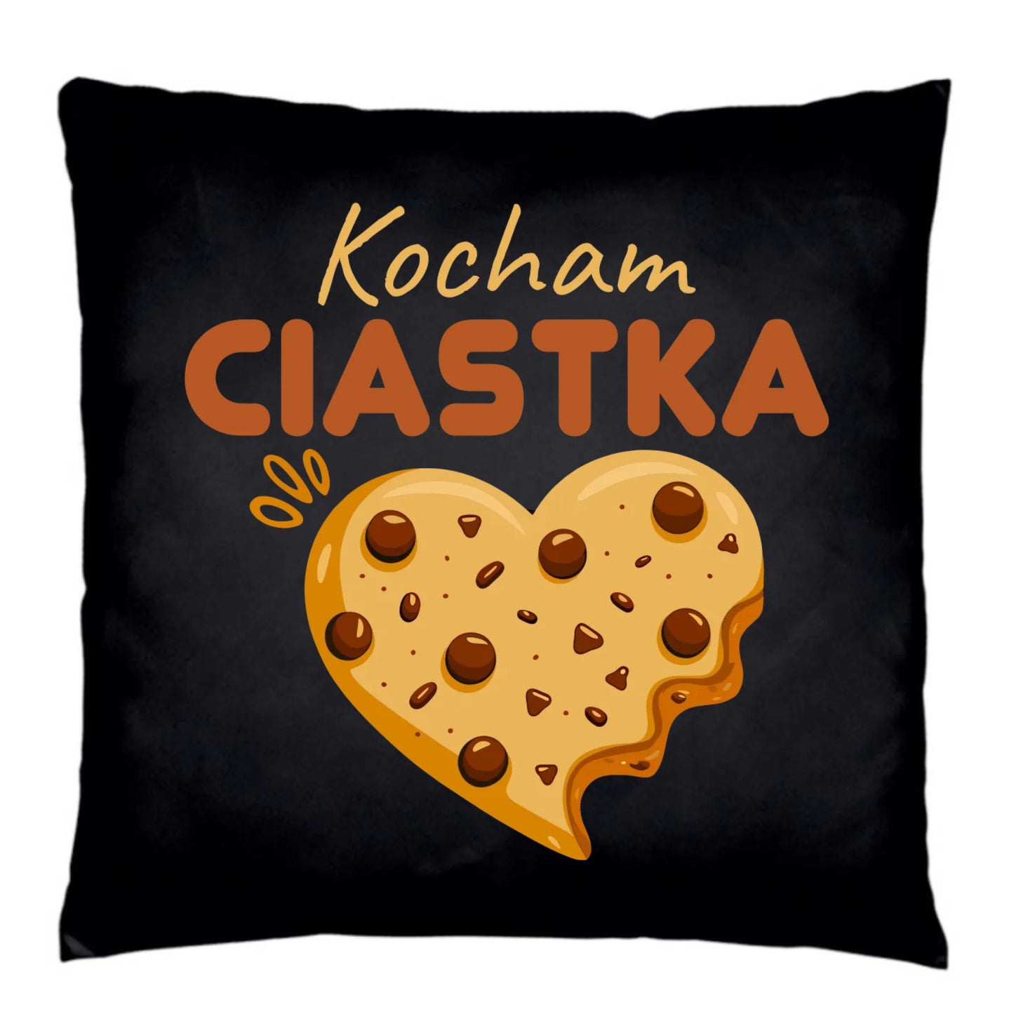 Poduszka dekoracyjna dla niej - Kocham Ciastka W53 - StoryCups.pl