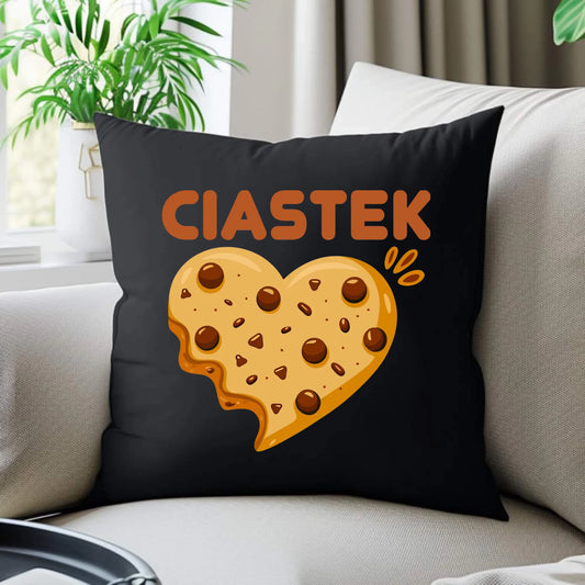 Poduszka dekoracyjna dla niego - Ciastek W54 - StoryCups.pl
