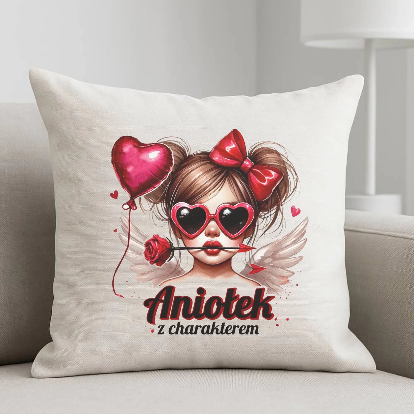 Poduszka - Aniołek z charakterem W58 - StoryCups.pl