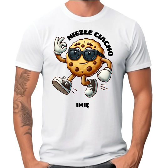 Koszulka męska - Niezłe ciacho - personalizowana DCH31 - StoryCups.pl