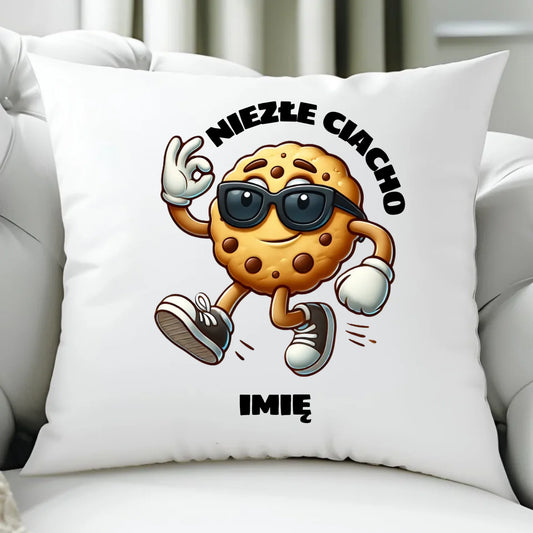 Poduszka - Niezłe ciacho - personalizowana DCH31 - StoryCups.pl