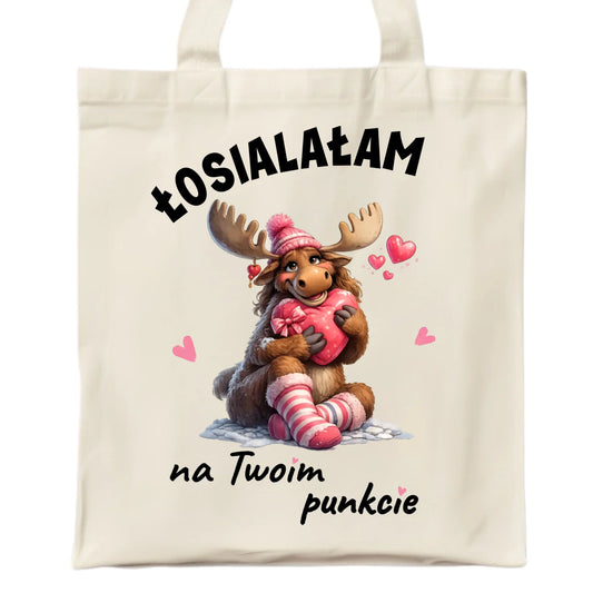 Torba dla par - Łosialałam na Twoim punkcie W67 - StoryCups.pl