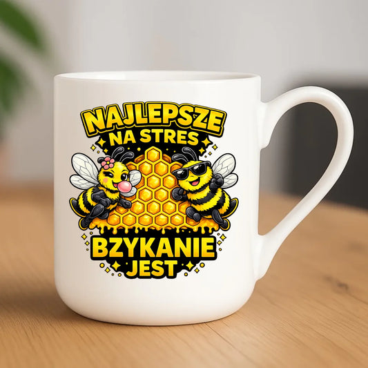 Kubek elegant dla par - Najlepsze na stres bzykanie jest W79 - StoryCups.pl
