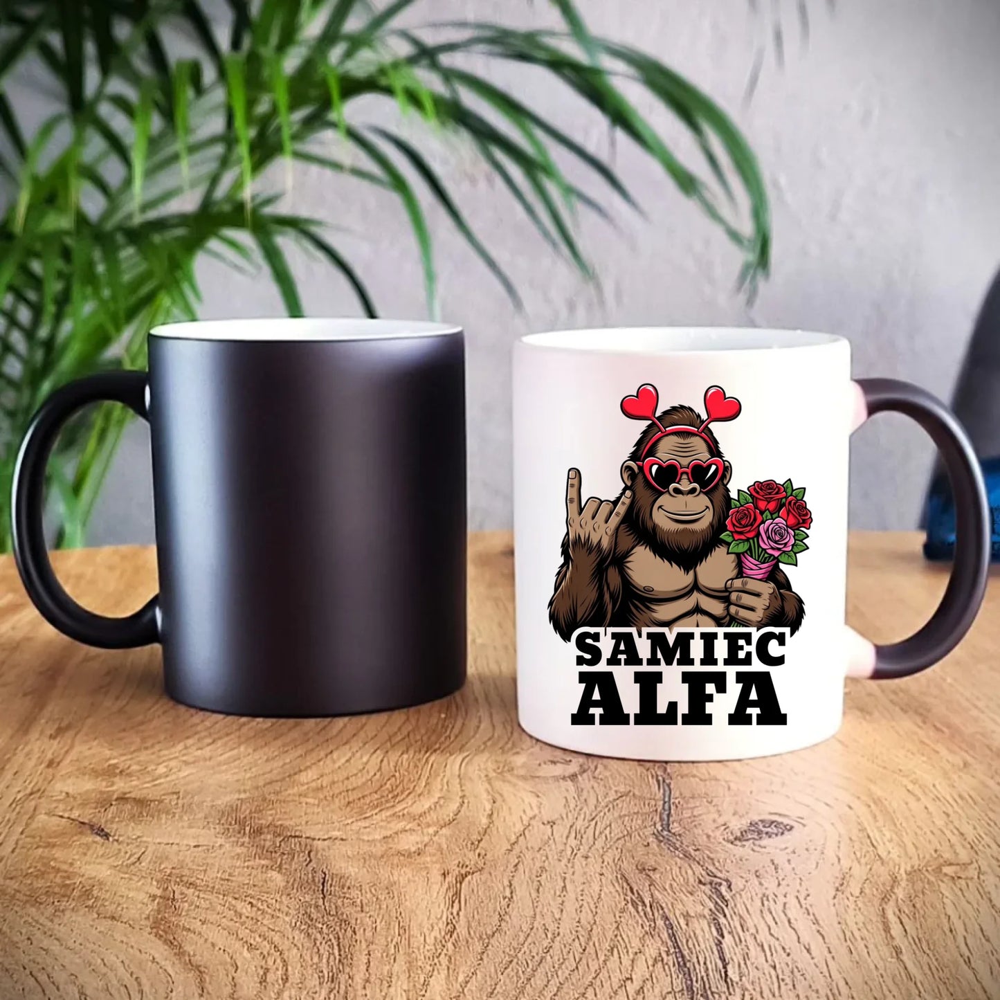 Kubek magiczny dla faceta - Samiec Alfa W74 - StoryCups.pl