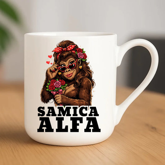 Kubek elegant dla niej - Samica Alfa W75 - StoryCups.pl