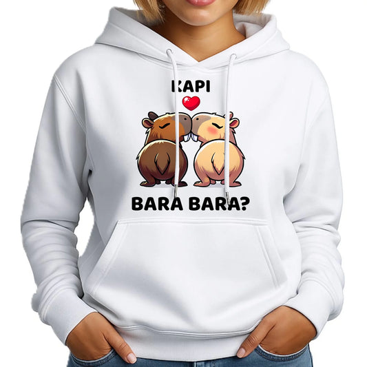 Bluza damska z kapturem - Kapibara bara bara W86 - StoryCups.pl