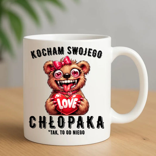 Kubek dla dziewczyny - Kocham swojego chłopaka W89