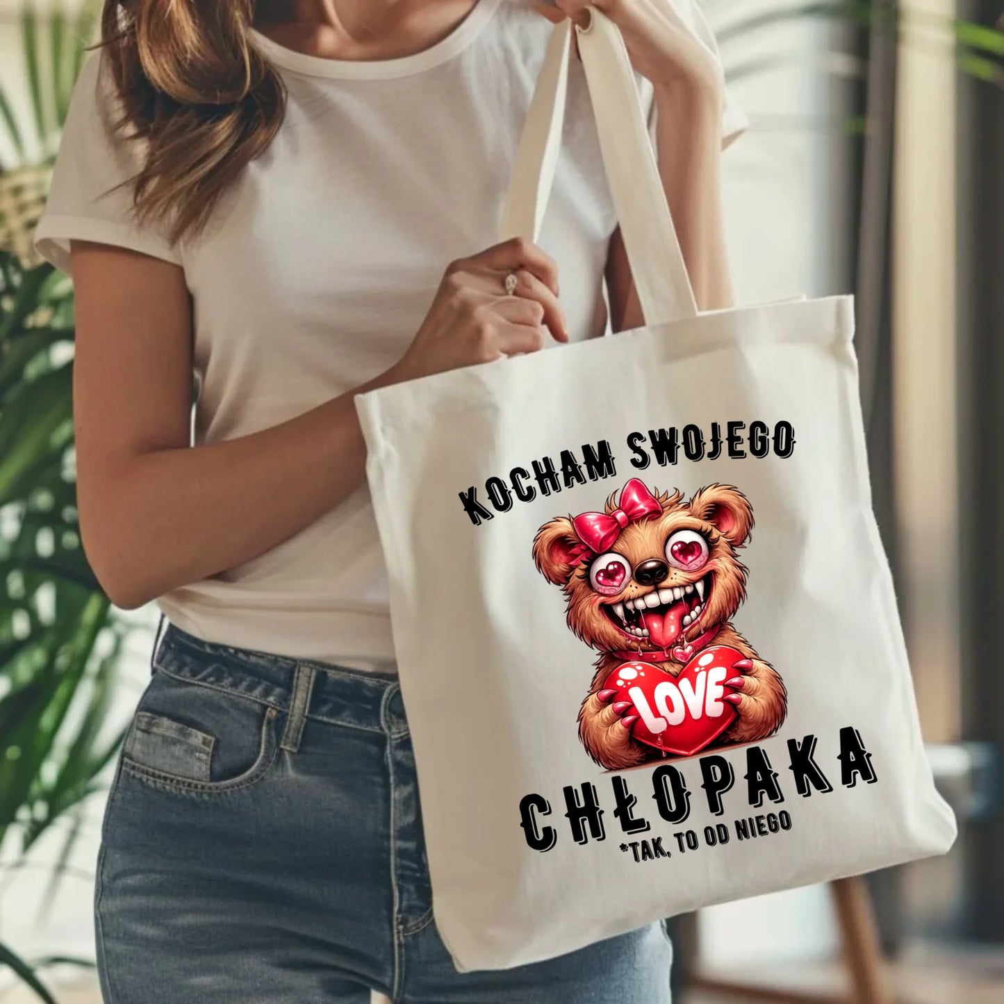 Torba dla dziewczyny - Kocham swojego chłopaka W89