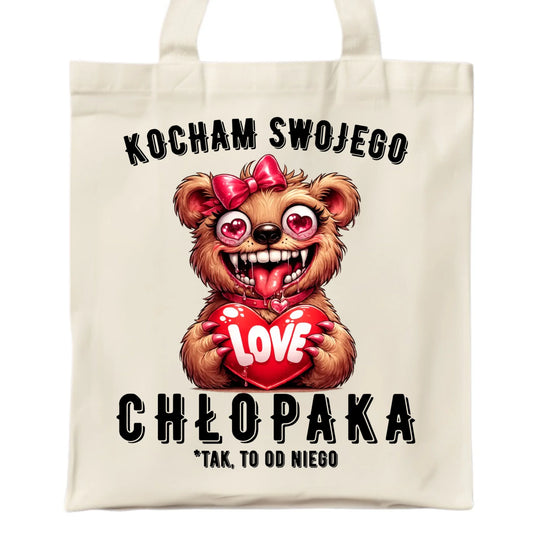 Torba dla dziewczyny - Kocham swojego chłopaka W89