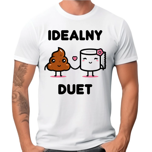 Koszulka męska - Idealny Duet W92 - StoryCups.pl