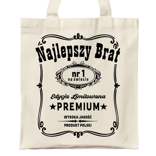 Torba dla brata - Najlepszy Brat Edycja Limitowana DB02 - StoryCups.pl