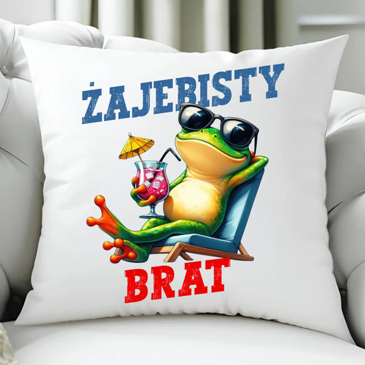 Poduszka dla brata - Żajebisty Brat DB01 - StoryCups.pl