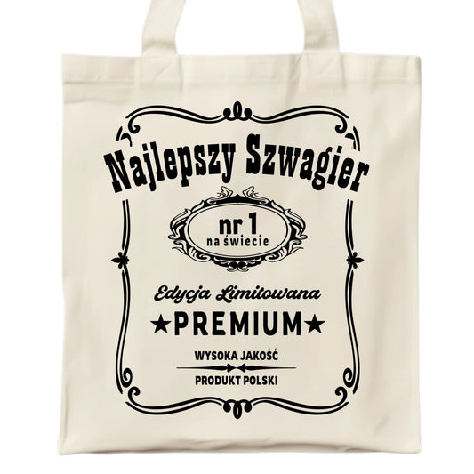 Torba dla szwagra - Najlepszy Szwagier Edycja Limitowana DSZ02 - StoryCups.pl
