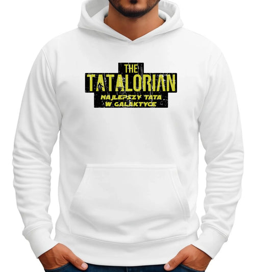 Tatalorian najlepszy tata w galaktyce | Bluza męska z kapturem dla taty DT59 - StoryCups.pl