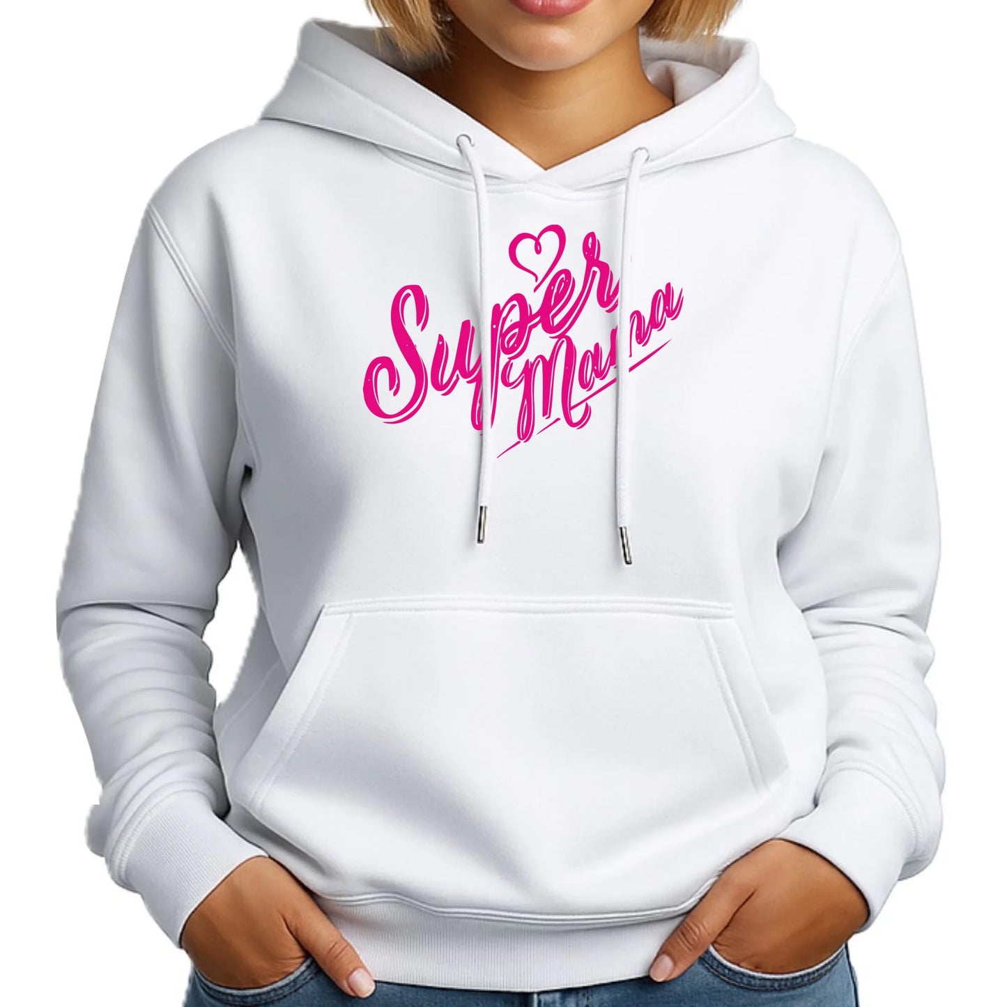 Super mama | Bluza damska z kapturem prezent dla mamy DM21