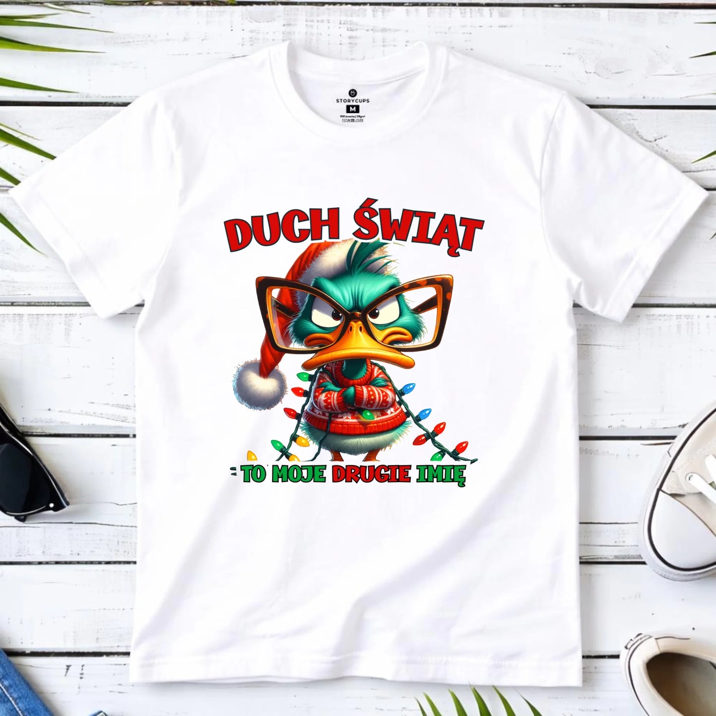 Koszulka dziecięca świąteczna - Duch Świąt to moje drugie imię BN76