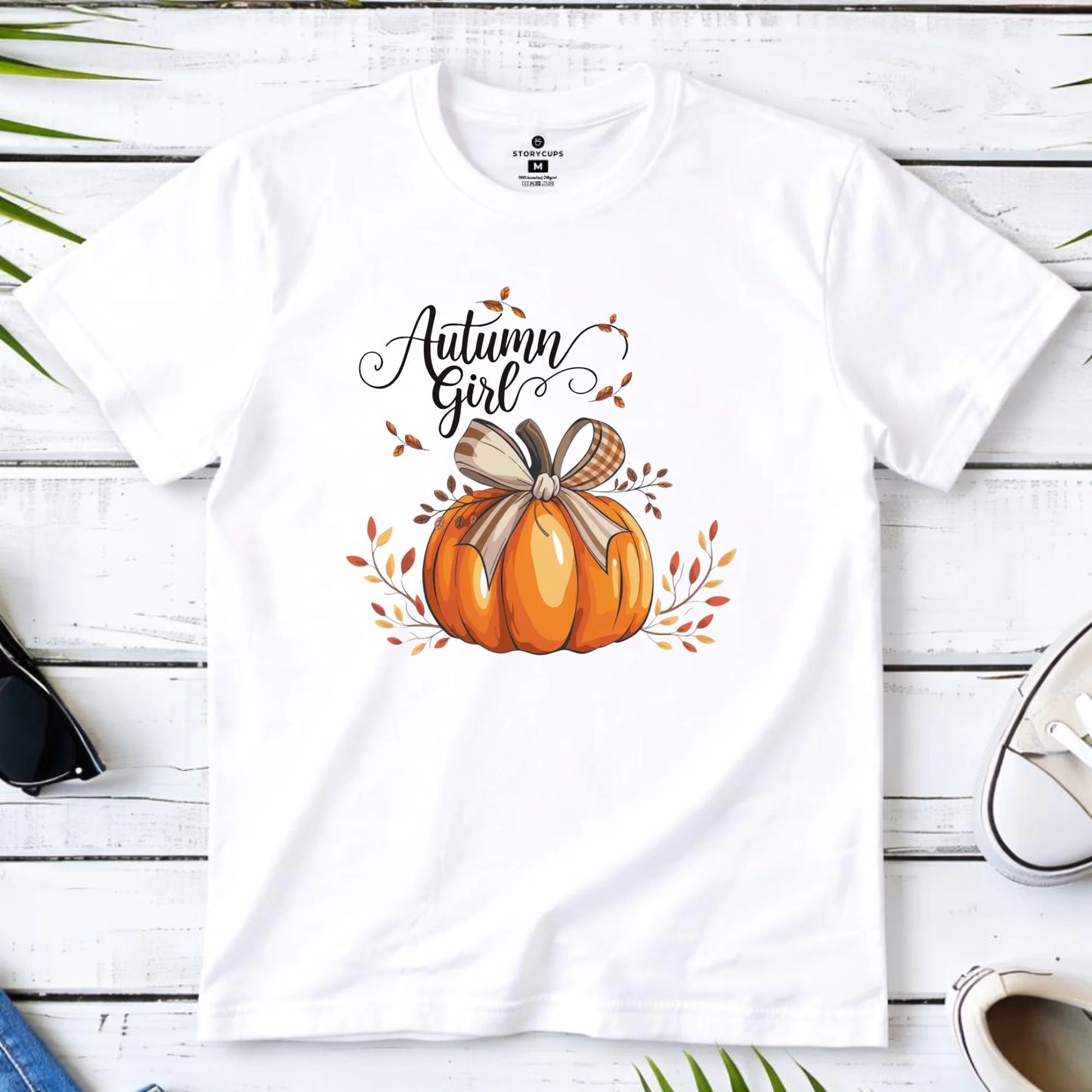 Koszulka dziecięca jesienna - Dynia JS12