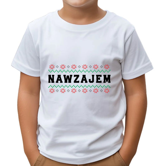 Koszulka dziecięca świąteczna - Nawzajem BN150