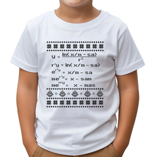 Koszulka dziecięca świąteczna - Zadanie matematyczne BN108