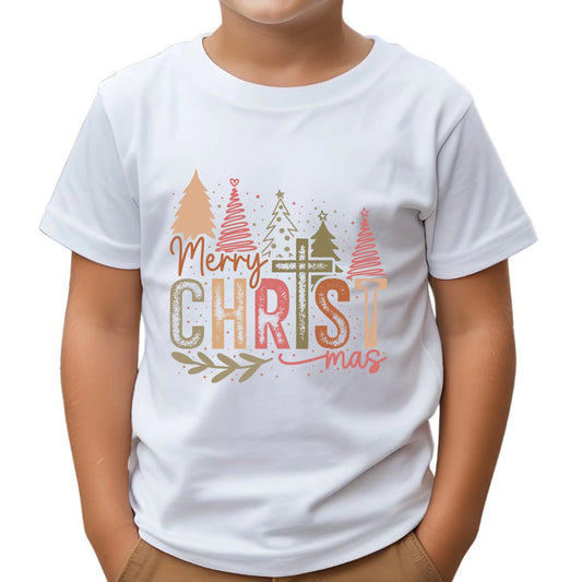 Koszulka dziecięca świąteczna - Merry Christmas BN01