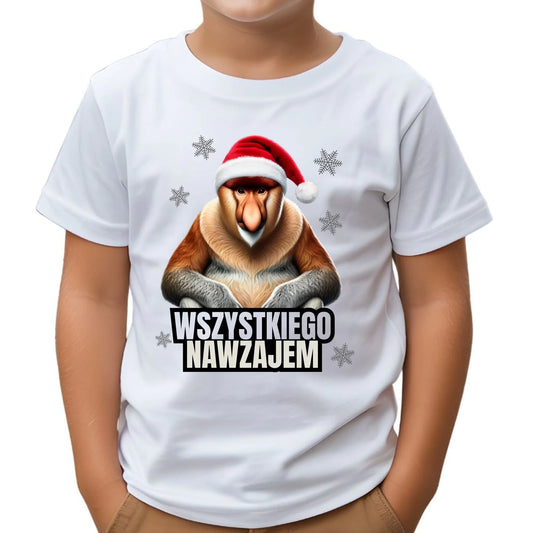 Koszulka dziecięca świąteczna - Janusz Nosacz - Nawzajem BN110