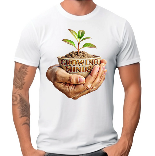 Koszulka męska dla nauczyciela - Growing minds N15