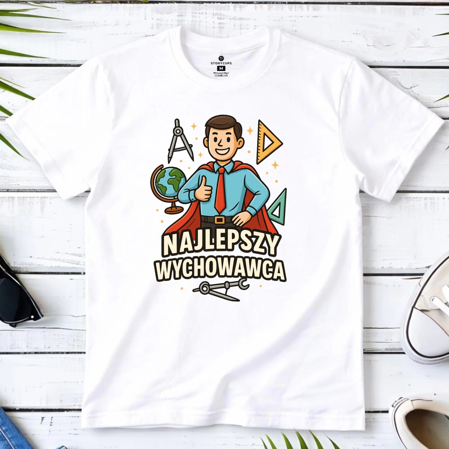 Koszulka męska dla wychowawcy - Najlepszy wychowawca N21