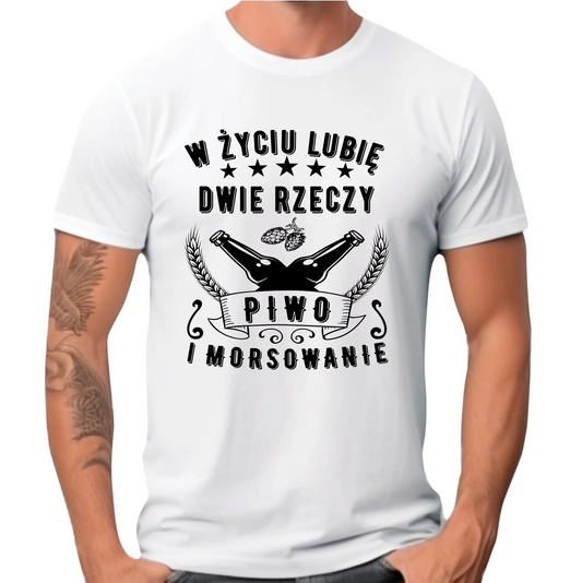 Koszulka męska - prezent dla morsa - Piwo i morsowanie - Mors HM09 - StoryCups.pl