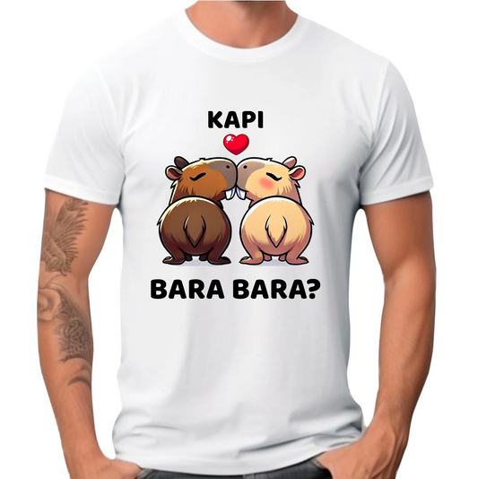 Koszulka męska - Kapibara bara bara W86 - StoryCups.pl