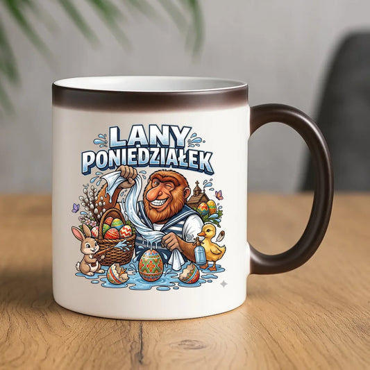Kubek magiczny wielkanocny - Lany poniedziałek Janusz Nosacz WN38 - StoryCups.pl