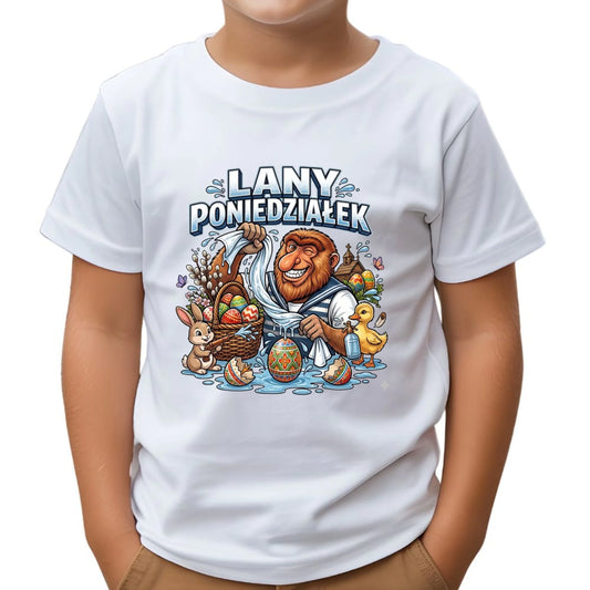 Koszulka dziecięca na Wielkanoc - Kurczak i zając armia Wielkanocny Team WN37 copy - StoryCups.pl