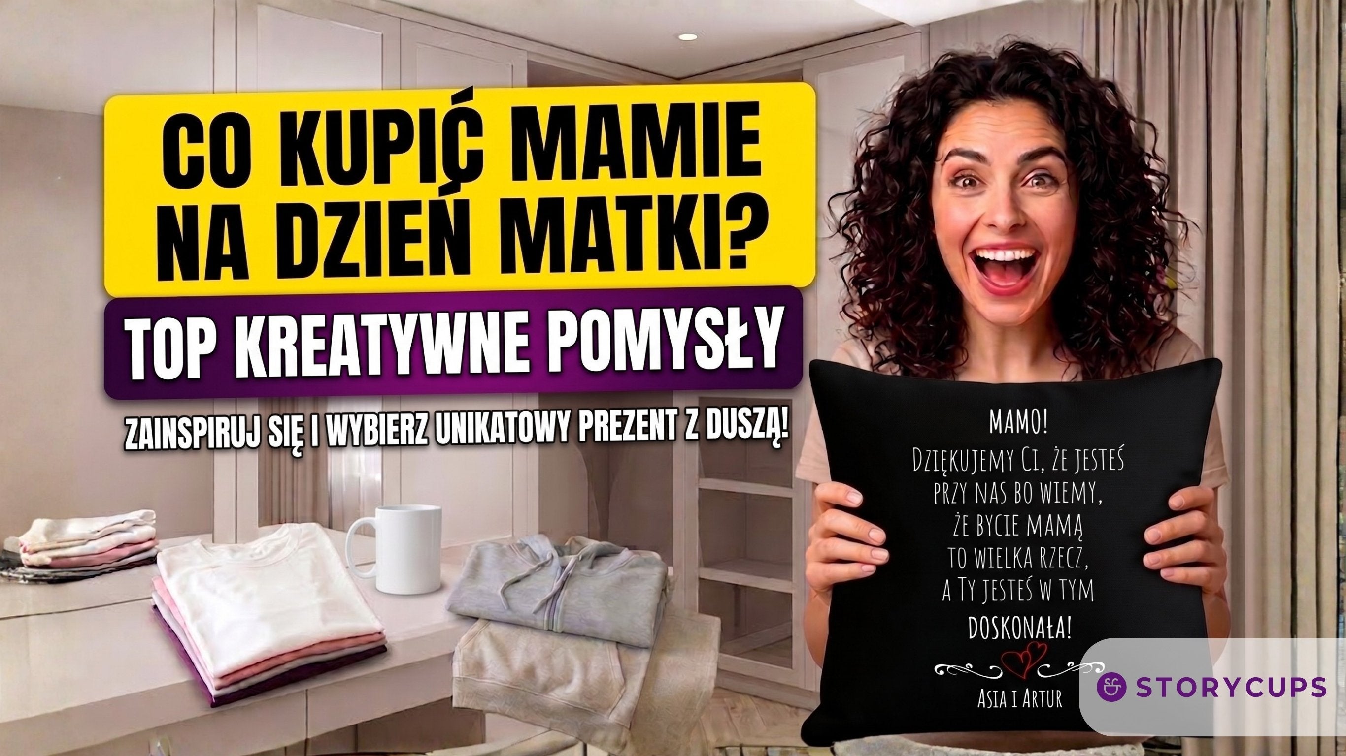 TOP kreatywne pomysły na Dzień Matki - Co kupić Mamie? | StoryCups.pl