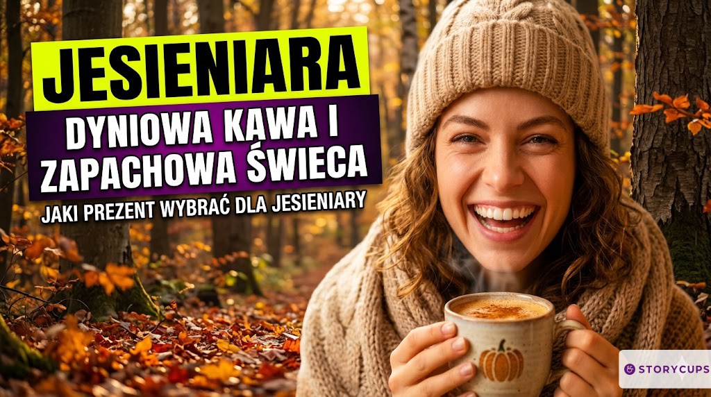 Dyniowa kawa, miękki koc i chwila dla siebie. Jak uszczęśliwić Jesieniarę? - StoryCups.pl