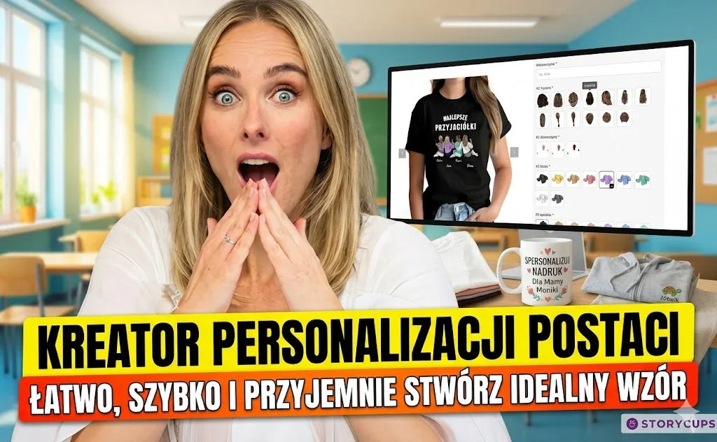 Dlaczego prezenty personalizowane cieszą bardziej? Psychologia ukryta w kubku z imieniem - StoryCups.pl