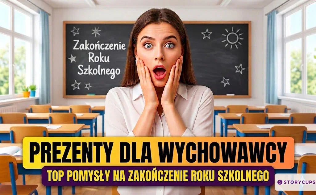 Prezent dla wychowawcy od klasy – co kupić, by naprawdę podziękować? - StoryCups.pl
